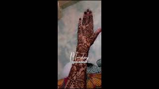 bridal  floral nazma bridal book mehndi design tere hatho ? pe mehndi apne name ki sajaye??