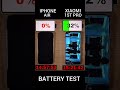 iPhone Air vs Xiaomi 15T Pro Battery Test 🔋🔥 #iphone #xiaomi