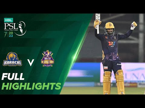 Full Highlights | Karachi Kings vs Quetta Gladiators | Match 4 | HBL PSL 7 | ML2T