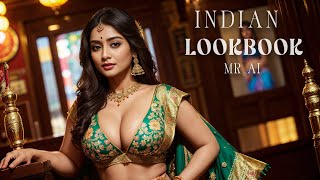[4K] Ai Art Indian Lookbook Girl Al Art Video - Cozy London Pub