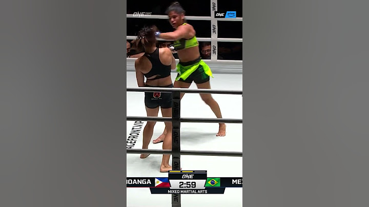 Denice Zamboanga 🇵🇭 LIGHTS UP Julie Mezabarba en route to a unanimous decision win! 🔥