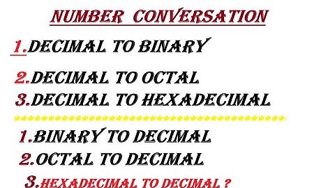 Mastering Number Conversions: Binary, Octal, Hexadecimal Conversions java program easy to understand