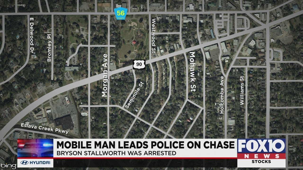 Police chase ends with arrest - YouTube
