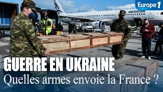 Guerre en Ukraine : quelles armes la France envoie-t-elle aux Ukrainiens ?