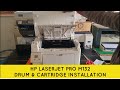 HP Laserjet Pro MFP m132a Cartridge &amp; image unit replacement || Hp M132 drum cartridge replace guide