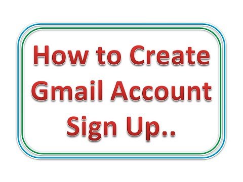Create Gmail Account, Change Password