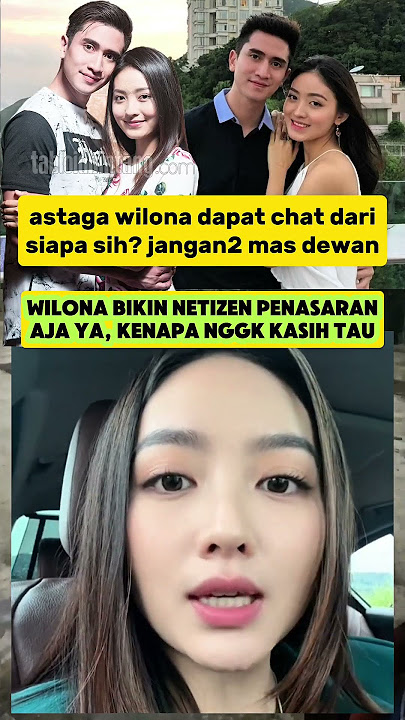 Wilona bingung baca chat yang mana 😂 #fyp #wilona #natashawilona #verrel #verrelbramasta