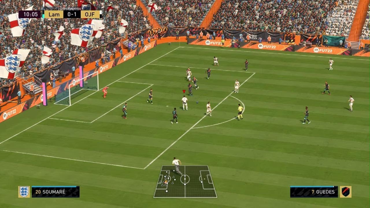 THINK I'VE GOT MY TEAM COOKING FIFA22 DIVRIVALS GAME 1