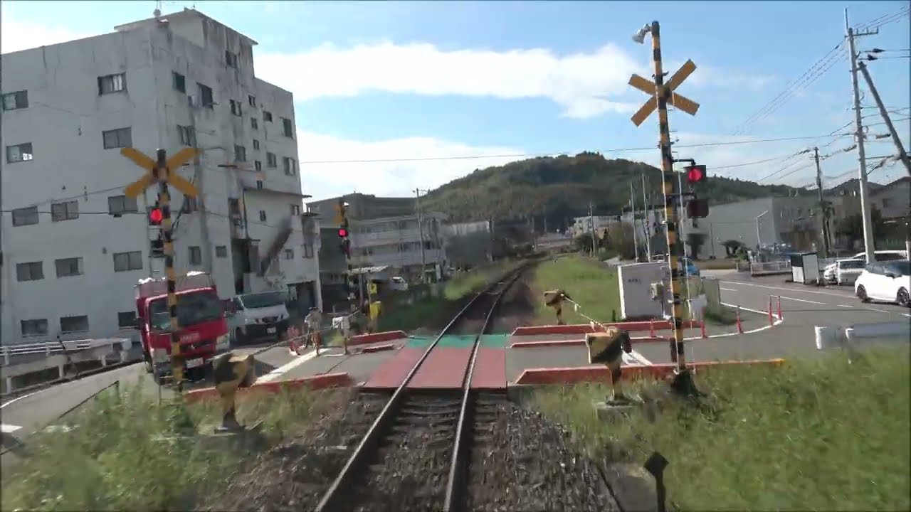 【前面展望動画】JR土讃線　1000系普通　高知→窪川