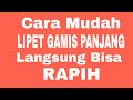 Cara Melipat Gamis