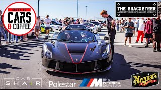 $4 Mill LaFerrari Aperta plus a 1965 Ferrari 330GT at South OC Cars and Coffee.