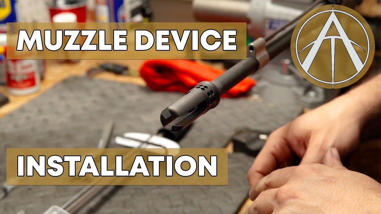 How to install a suppressor mount correctly