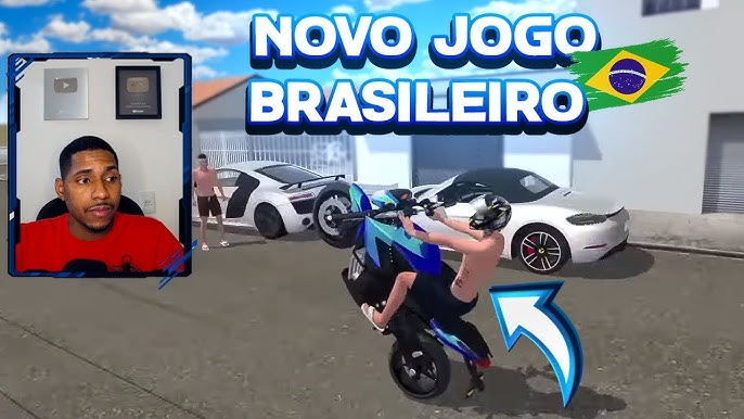Novo Jogo de Carros e Motos Android Online Brasil Atualização #9 / Gameplay  Terceira Pessoa Beta 