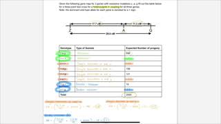 Chapter 11 - Question on Three Point Test Cross