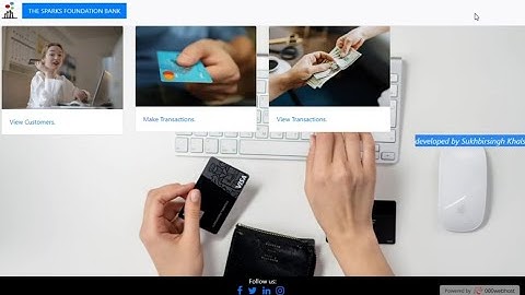 Basic Banking System | Web Development Internship |TSF Task 1 | Ajax | Bootstrap | Css |Mysql |HTML5