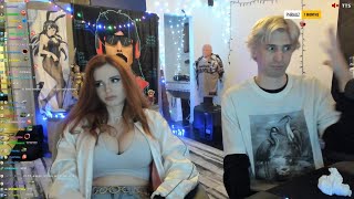 xQc asks Amouranth if guys and girls can be friends