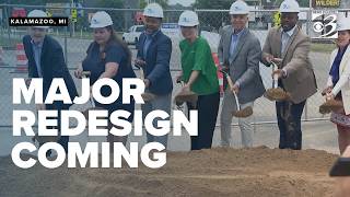 Kalamazoo officially breaks ground on multi-year 'Streets for All' project