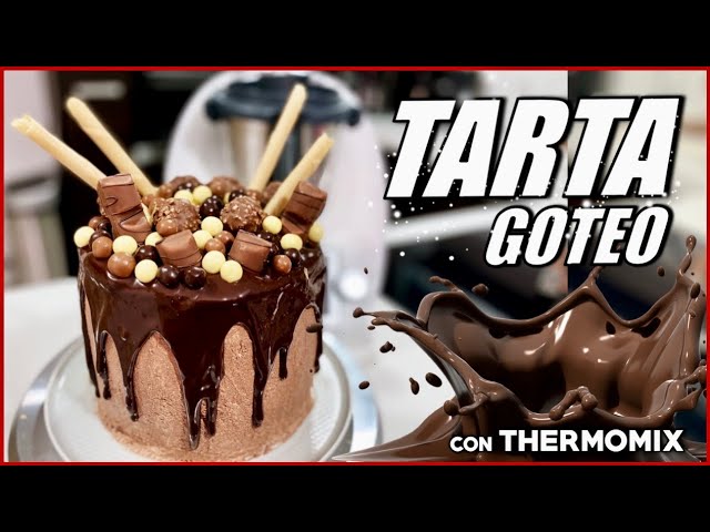 Chocolate dripping cake (Tarta de goteo) - Cookidoo® – resmi Thermomix®  tarif platformu