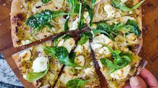 Sourdough Crust Pizza with a Healthy White Sauce screenshot 4