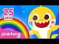 Feliz Mês de Tubarão 🎉| Cores no Mar e mais | +Compilação | Pinkfong Canções para crianças