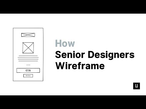 How Senior Designers Wireframe | 5 Best UX UI Design Processes To Create Website or App Wireframes