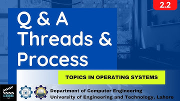 Common  Questions / Answers about Threads and Processes | Urdu/Hindi