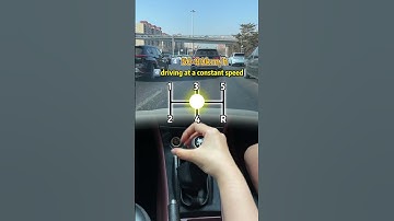 The speed corresponding to the car gear！#driving #skills #tips #knowledge #fpy
