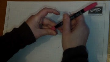 Independent Stampin Up UK Demo Michelle Last markers and how to refill them