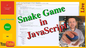 Code a Simple Snake Game in JavaScript | Live #6 Programming Practice for Beginners