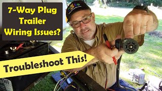 Repairing 7 Way Trailer Plug Wiring  PopUp Camper RV  My RV Works