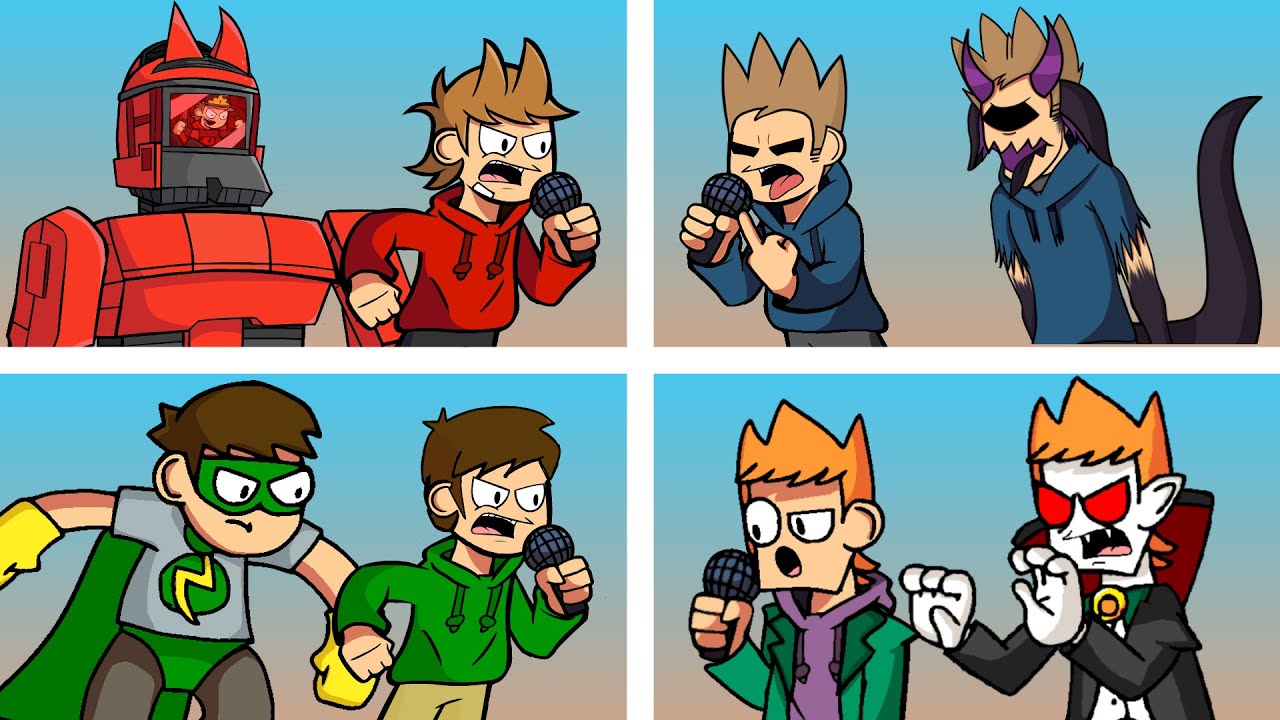 Vs Matt Eddsworld [FULL WEEK] [Friday Night Funkin'] [Mods]