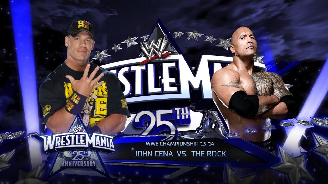 WWE 2K24 John Cena Vs The Rock - WWE Championship - YouTube