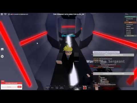 Roblox Area 47 Being A Site Director Rrt Guard Scp 457 S - roblox mtf vs scp 96 youtube