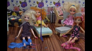 SLIME Joke in ELSA's Palace ! Anna \& Elsa toddlers - Prank - Funworld \& Art