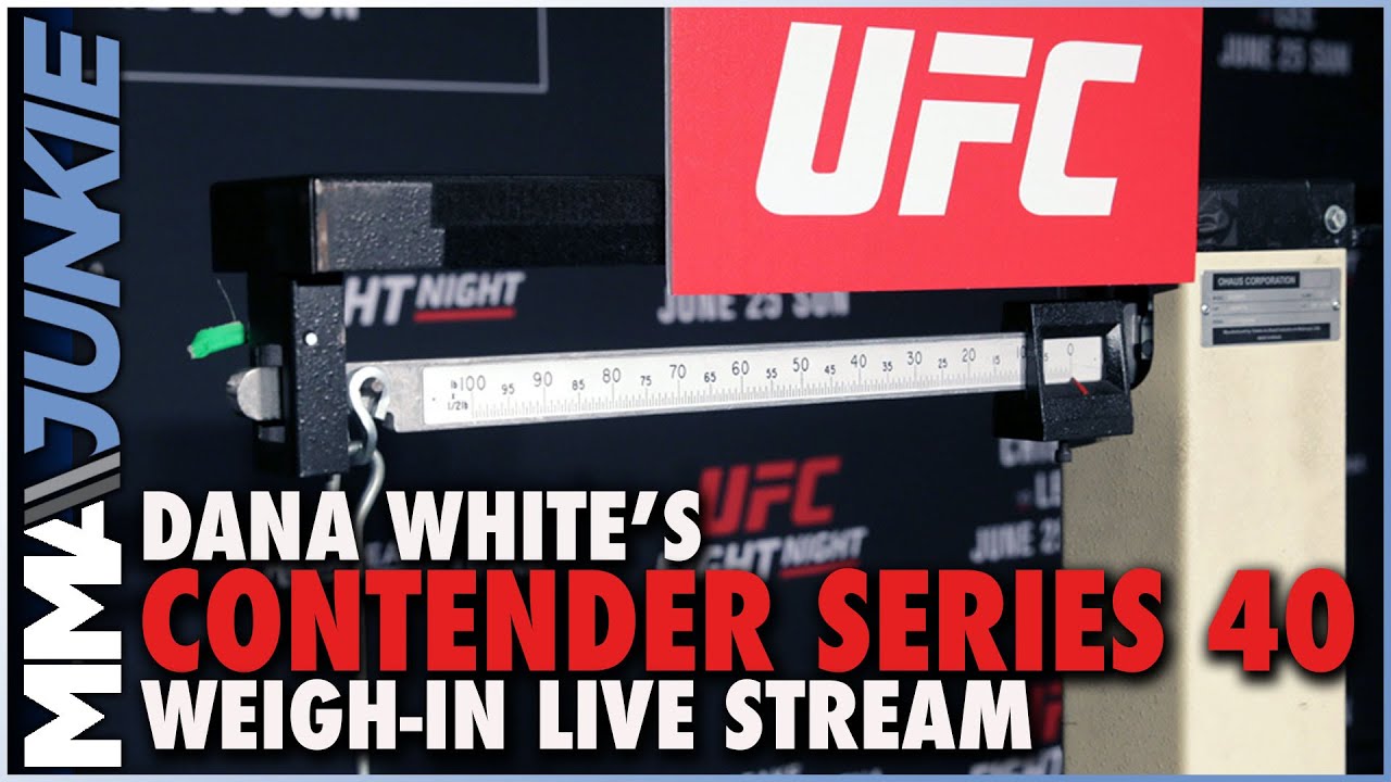 Dana Whites Contender Series 40 weigh-in results Arkhagha misses