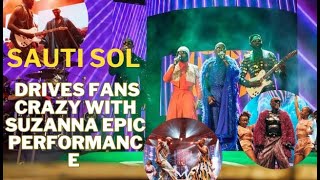SAUTI SOL DRIVES FANS CRAZY WITH SUZANNA EPIC PERFORMANCE AT SOL FEST | FANS SING LIKE A CHOIR