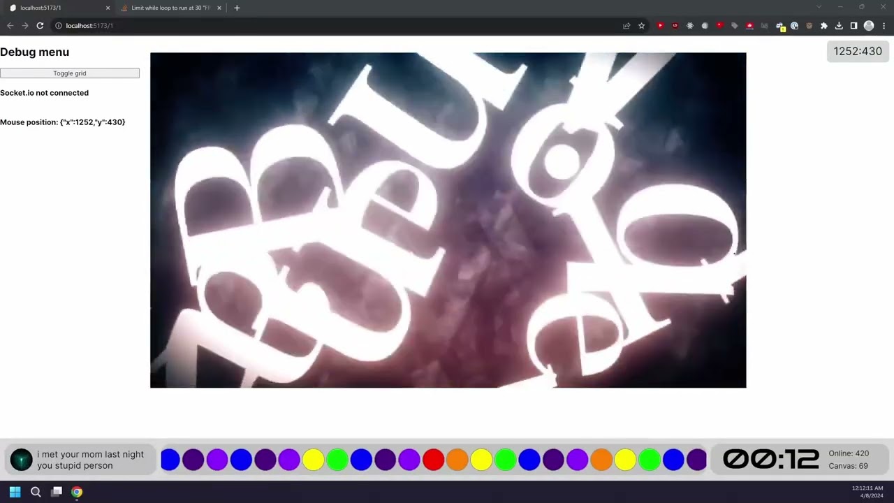 AutoPixel (Local) Network Stress Test - uncompressed video