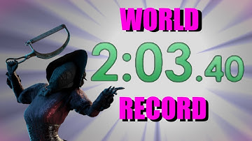 2V8 WORLD RECORD SPEEDRUN | XENODBD | DEAD BY DAYLIGHT