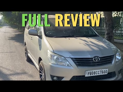2012 Toyota Innova 2.5 G Full Detailed Review
