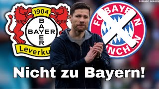 Xabi Alonso wird NICHT Bayern Trainer! Er bleibt in Leverkusen bis 2025!