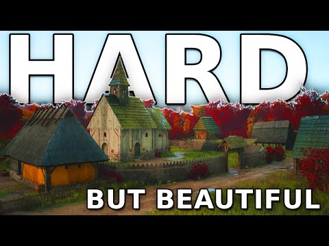 Manor Lords: Building Historical Villages On The HARDEST Difficulty!