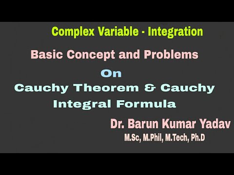 Cauchy's Theorem and Cauchy's Integral Formula|Problem & Solution|Part-1| #Barun maths