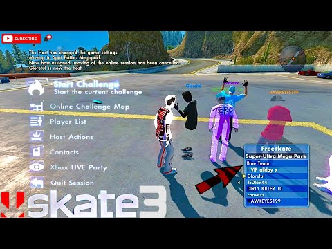 Skate 3: Multiplayer Spot Battles! 