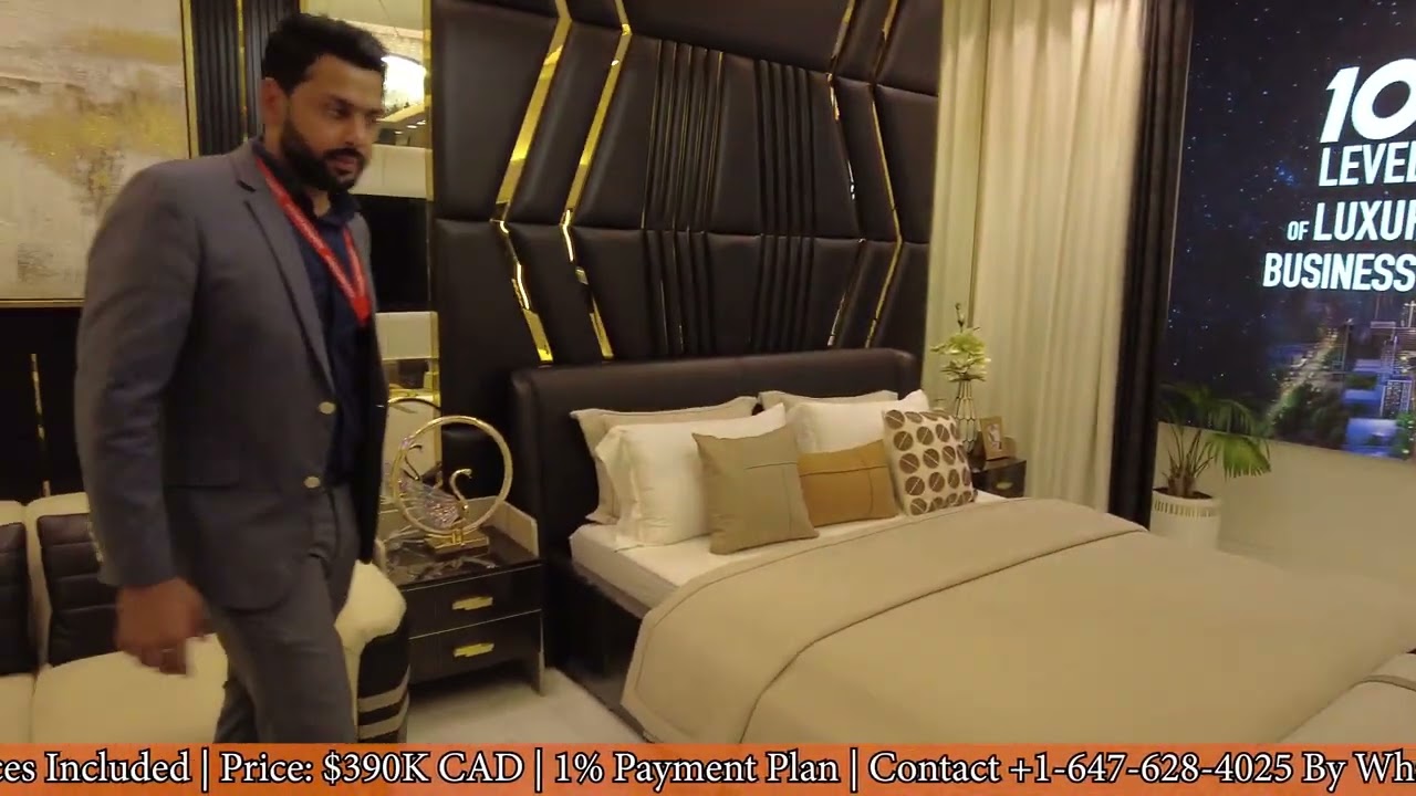 Dubai Danube Bayz 101 Studio Apartment Tour | 1.1M AED/$390K CAD | Contact 647.628.4025