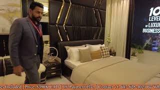 Dubai Danube Bayz 101 Studio Apartment Tour | 1.1M AED/$390K CAD | Contact 647.628.4025