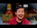 Ken Jeong Spreads Joy at the Hot Ones Holiday Extravaganza | Hot Ones