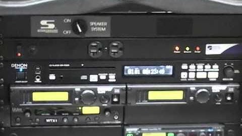 Tutorial: Standard Rack Control System - CD Player