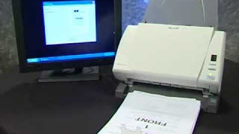 Kodak i1320 Plus Scanner   Batch Processing with Smart Touch