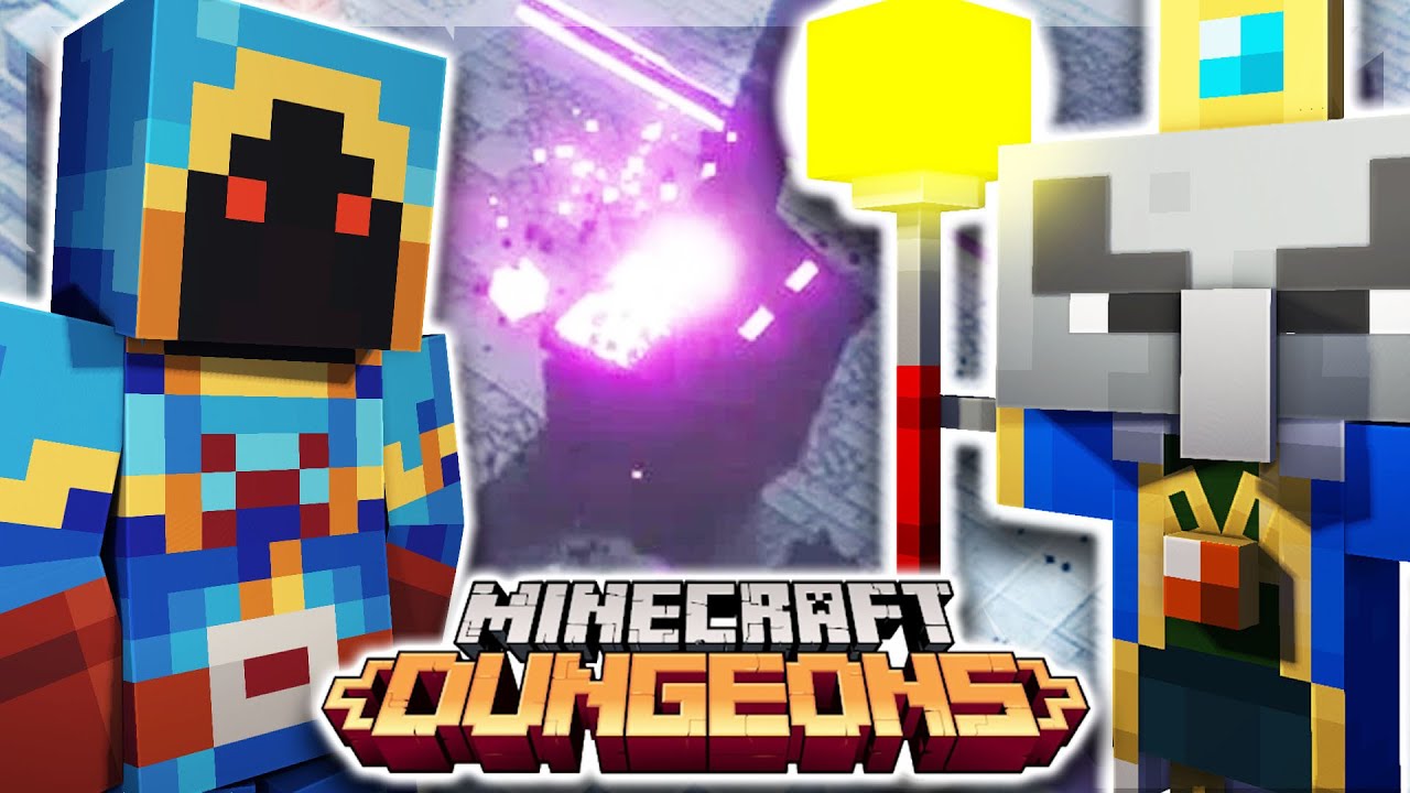 Hero VS Heart of Ender (Minecraft Dungeons) by 1i2l3l4a5g6e7r on