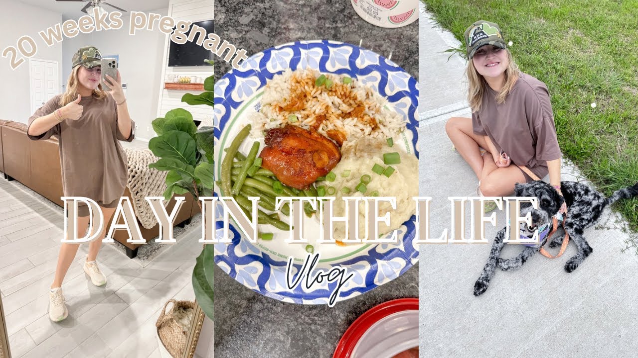 SPEND THE DAY WITH ME | INSTANT POT RECIPE | DOG PARK | PREGNANCY ...